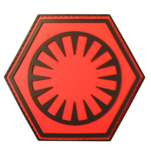 Star Wars First Order Force Awakens PVC Rubber 3D Velcro Patch