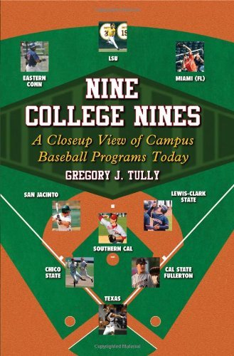 Nine College Nines: A Closeup View of Campus Baseball Programs Today by Gregory J. Tully