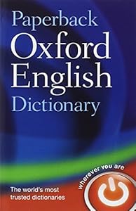 Paperback Oxford English Dictionary