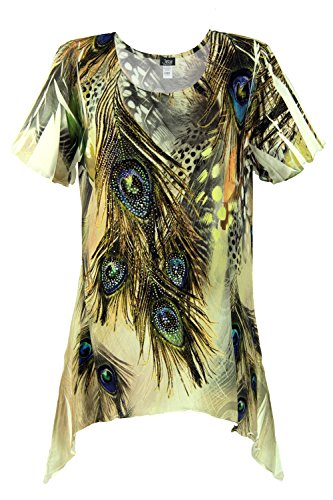 Jostar Women's HIT Double Side Point Top Short Sleeve Sub Mod
