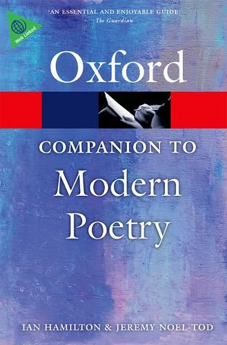 The Oxford Companion to Modern Poetry (Oxford Paperback Reference) by David Lehman