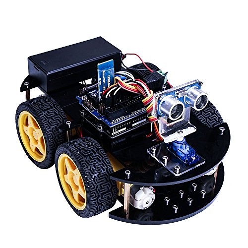 Elego UNO Project Smart Robot Car Kit with Four-wheel Drives, UNO R3 ...