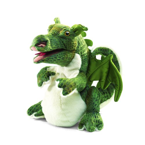 folkmanis baby dragon hand puppet