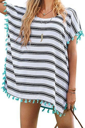 HOFISH Women's Blouses Plus Size V Neck Cuffed Sleeve Blouse Shirts Tops