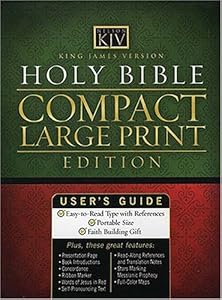 Holy Bible: King James Version, Black, Compact