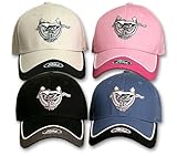 Ford Mustang TWO TONE 45th Anniversary Hat Cap, Black