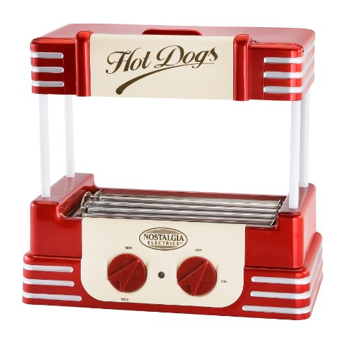 IOld-fashioned Hot Dog roller cooker