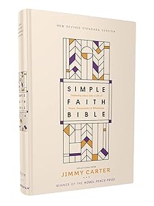 NRSV, Simple Faith Bible, Hardcover, Comfort Print: Following Jesus into a Life of Peace, Compassion, and Wholeness