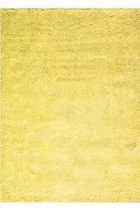 Amazon.com - Cozy Shag Rug, 5'X7', Canary Yellow - Childrens Rugs