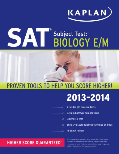 Kaplan SAT Subject Test Biology E/M 2013-2014 by Kaplan