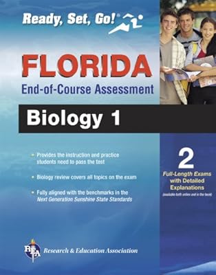 Florida Biology 1 End-of-Course Assessment Book + Online