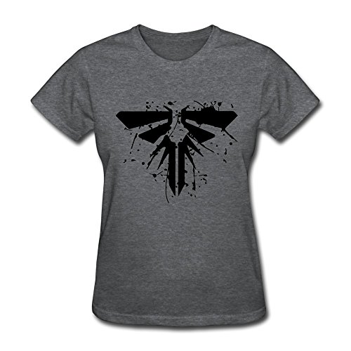 

FQZX Women's Last Us T Shirt Red