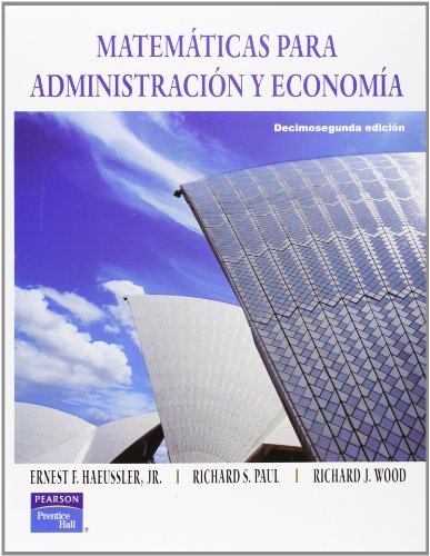 Matemáticas para administración y economía