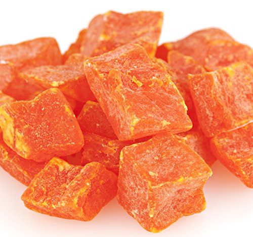 Papaya Chunks (Dried), 2 Lbs. - Yankee Traders Brand