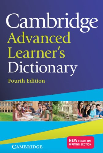 Cambridge advanced learner's dictionary. by Not Available (NA)