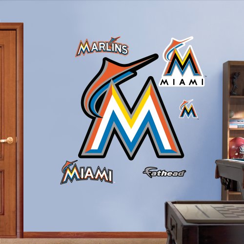 MLB Team Logo Wall Decal