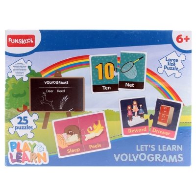 Funskool Play and Learn Volvograms, Multi Color