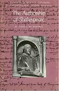 Authorship Of Shakespeare by James G. McManaway