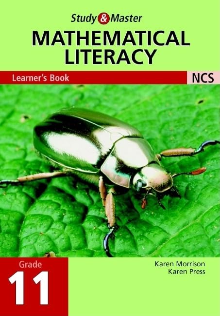 Study and Master Mathematical Literacy Grade 11 Learner's Book by Karen Morrison