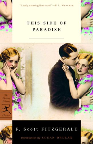 This Side of Paradise by F  Scott Fitzgerald