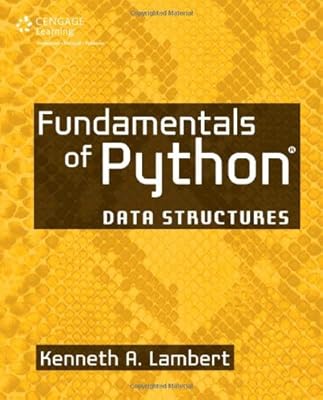 Fundamentals of Python: Data Structures