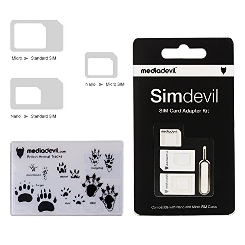 Algopix Similar Product 13 - MediaDevil Simdevil 3in1 SIM Card