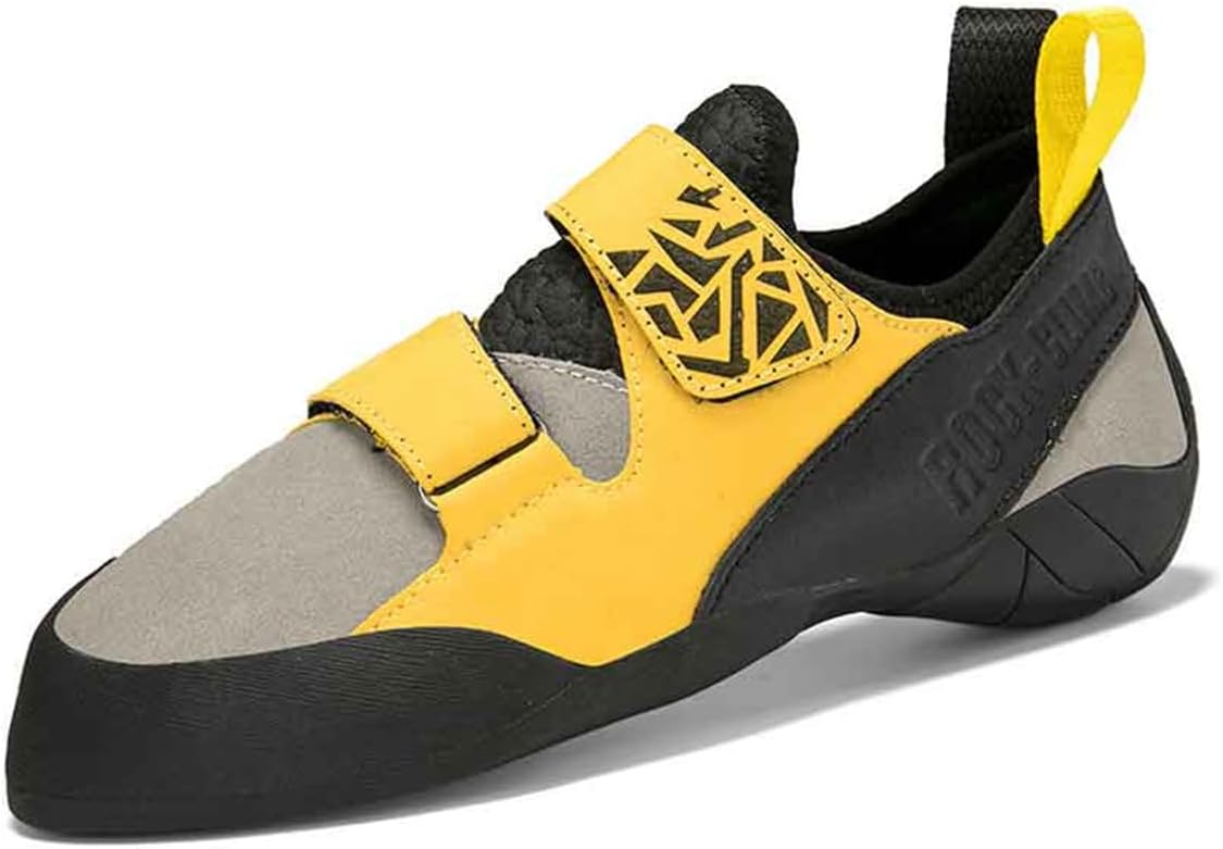 Mens Womens Rock Climbing Shoes, Non Slip Breathable Bouldering Sneaker Fashion Climbers Trainers For Athletic Sports Gym_vogvips.com