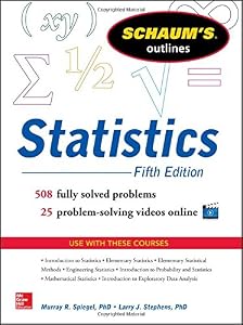 Schaum's Outline of Statistics, 5th Edition