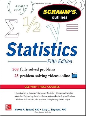 Schaum's Outline of Statistics, 5th Edition