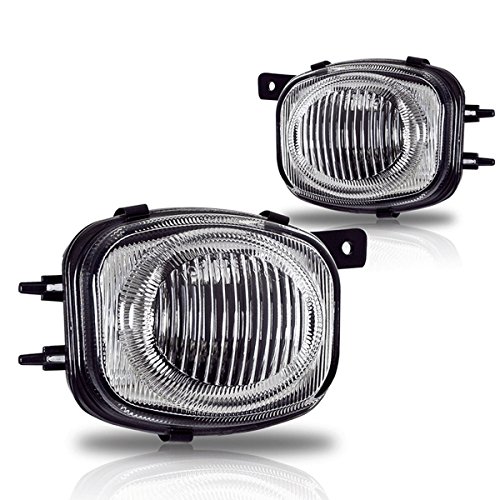 00-02 Mitsubishi Eclipse OEM Fog Lights Clear Lens Pair