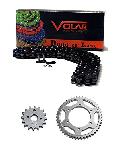 

2008-2012 Kawasaki EX250 Ninja 250R Chain and Sprocket Kit - Heavy Duty - Black