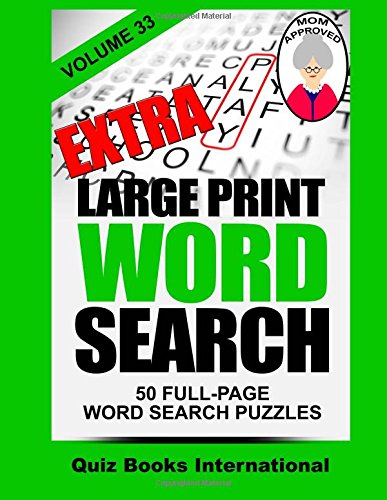 Extra Large Print Word Search Volume 33