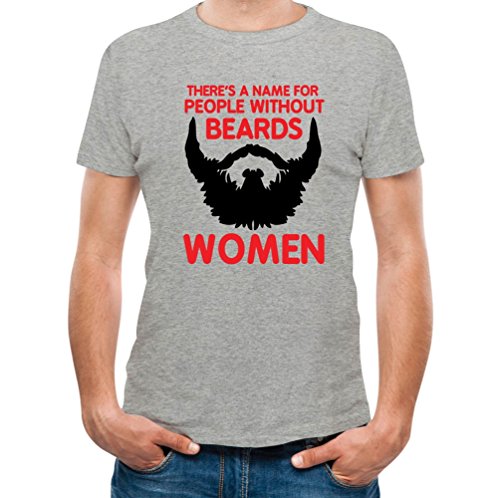 TeeStars Men's - There Is A Name For People Without Beards T-Shirt