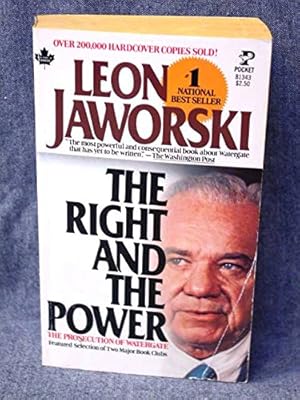 The Right and the Power: The Prosecution of Watergate