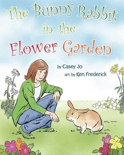 The Bunny Rabbit In The Flower Garden