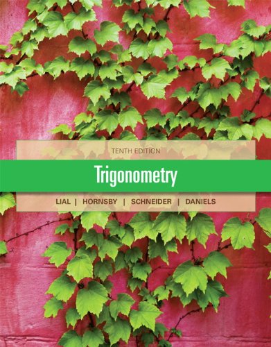 Trigonometry by Margaret L. Lial