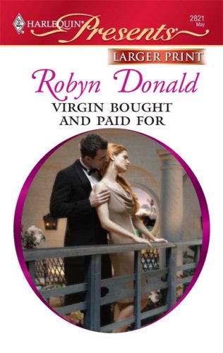 Virgin Bought And Paid For by Robyn Donald