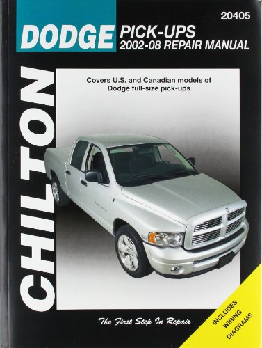 Dodge Pick-Ups, 2002-2008 (Chilton's Total Car Care Repair Manual) by Chilton