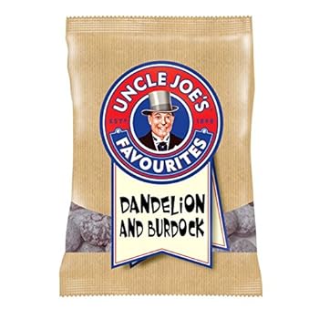uncle joes favourites 117-130g bags (dandelion & burdock, 130g)
