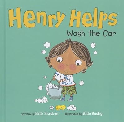 Henry Helps Wash the Car