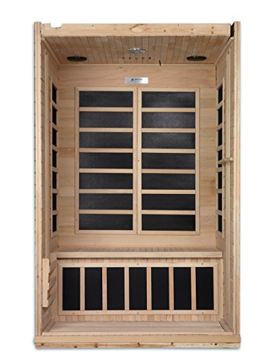 

DYNAMIC SAUNAS AMZ-DYN-6210-01 Venice 2-Person Far Infrared Sauna