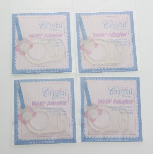 

4 Mam Silicone Adapter for Pacifiers (4)