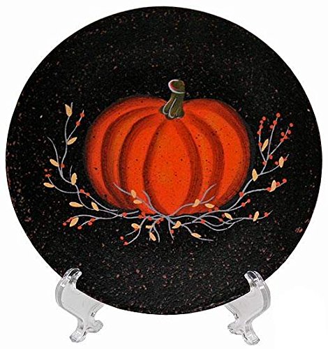 Algopix Similar Product 12 - Set of 2 Hand Painted Harvest Pumpkin
