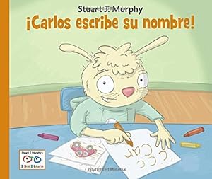 Carlos escribe su nombre