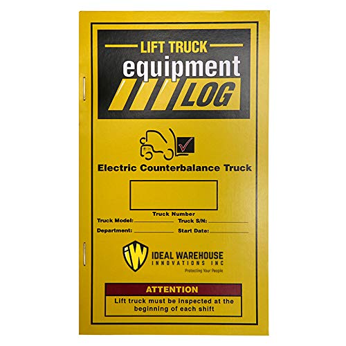Algopix Similar Product 2 - Replacement Lift Truck Log Book for