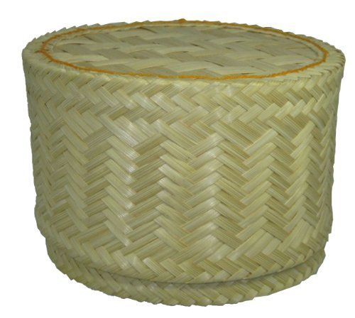 Thai Handmade Sticky Rice Serving Basket large size