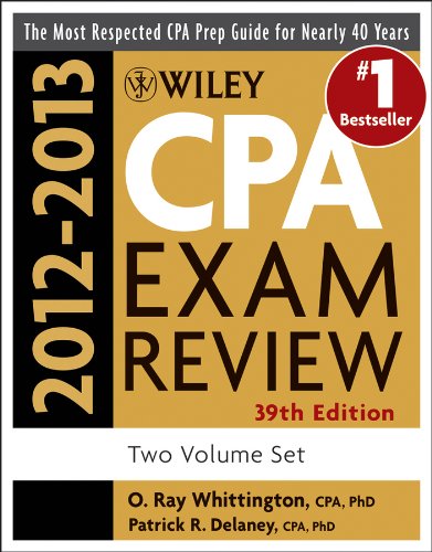Wiley CPA Examination Review, 2012-2013 Set by Patrick R. Delaney