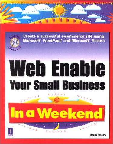 Web Enable Your Small Business In a Weekend by John Gosney