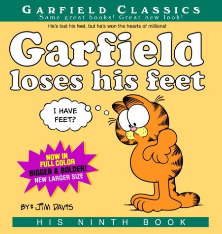 Garfield Loses His Feet: His 9th Book by Jim Davis