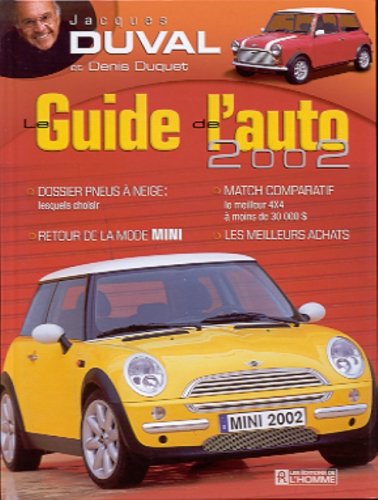 GUIDE DE L'AUTO 2002 -LE by unknown author